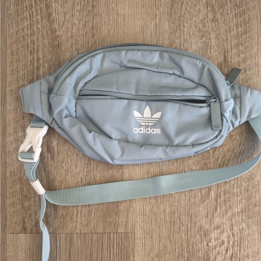 Adidas Light Blue Belt Bag